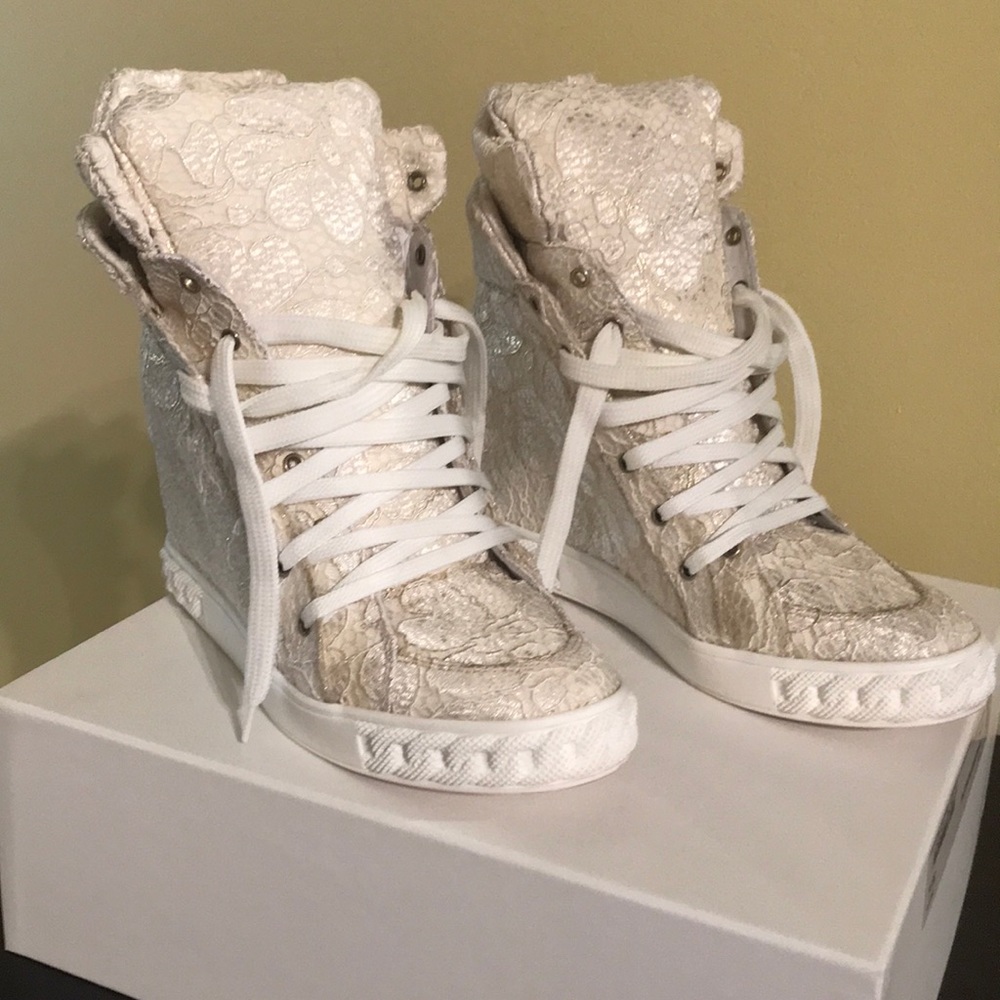 CASADEI Moulin Rouge Gold Sneakers